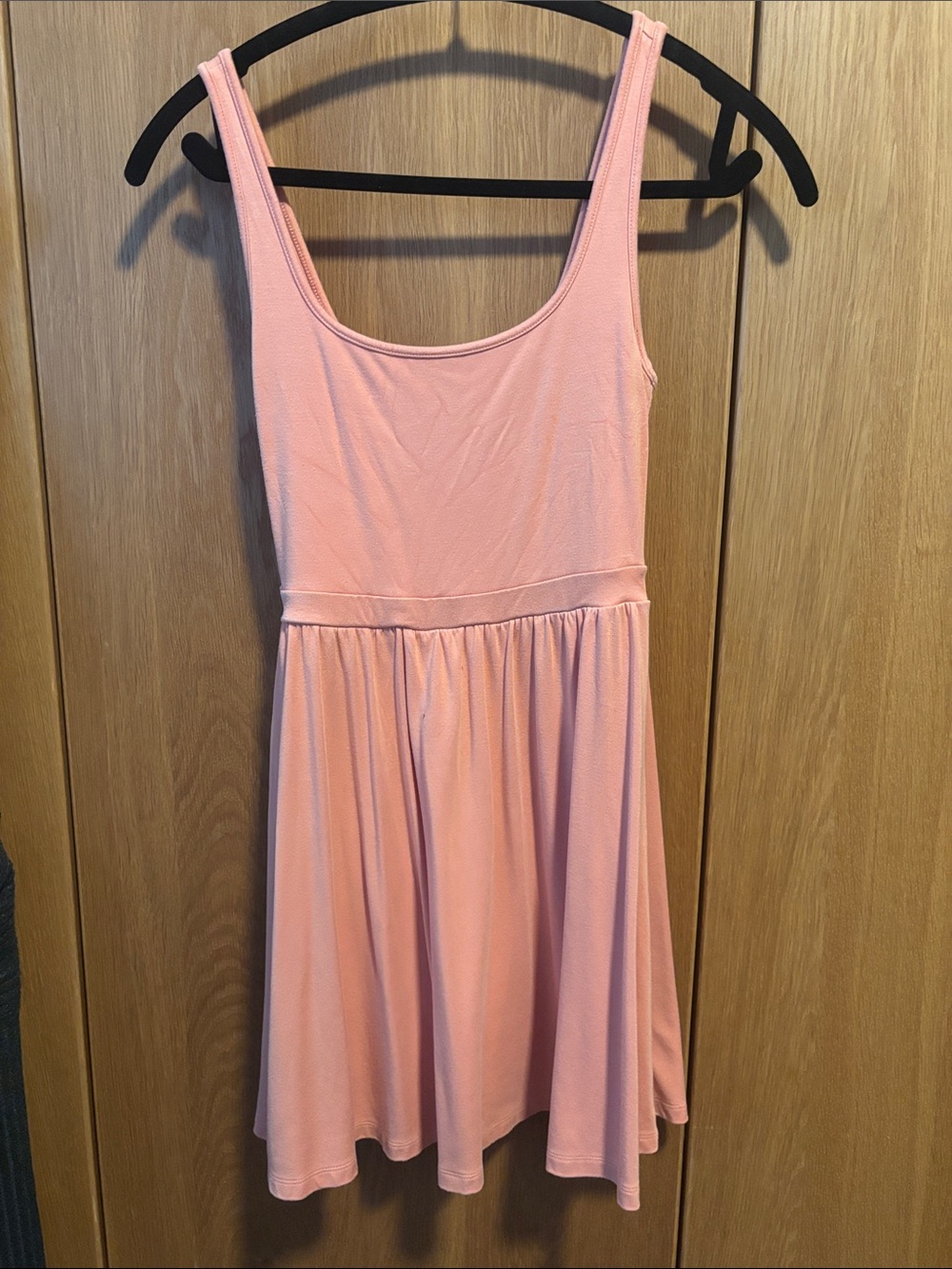 Wilfred Blush Pink Sleeveless Scoop-Neck Mini Dress